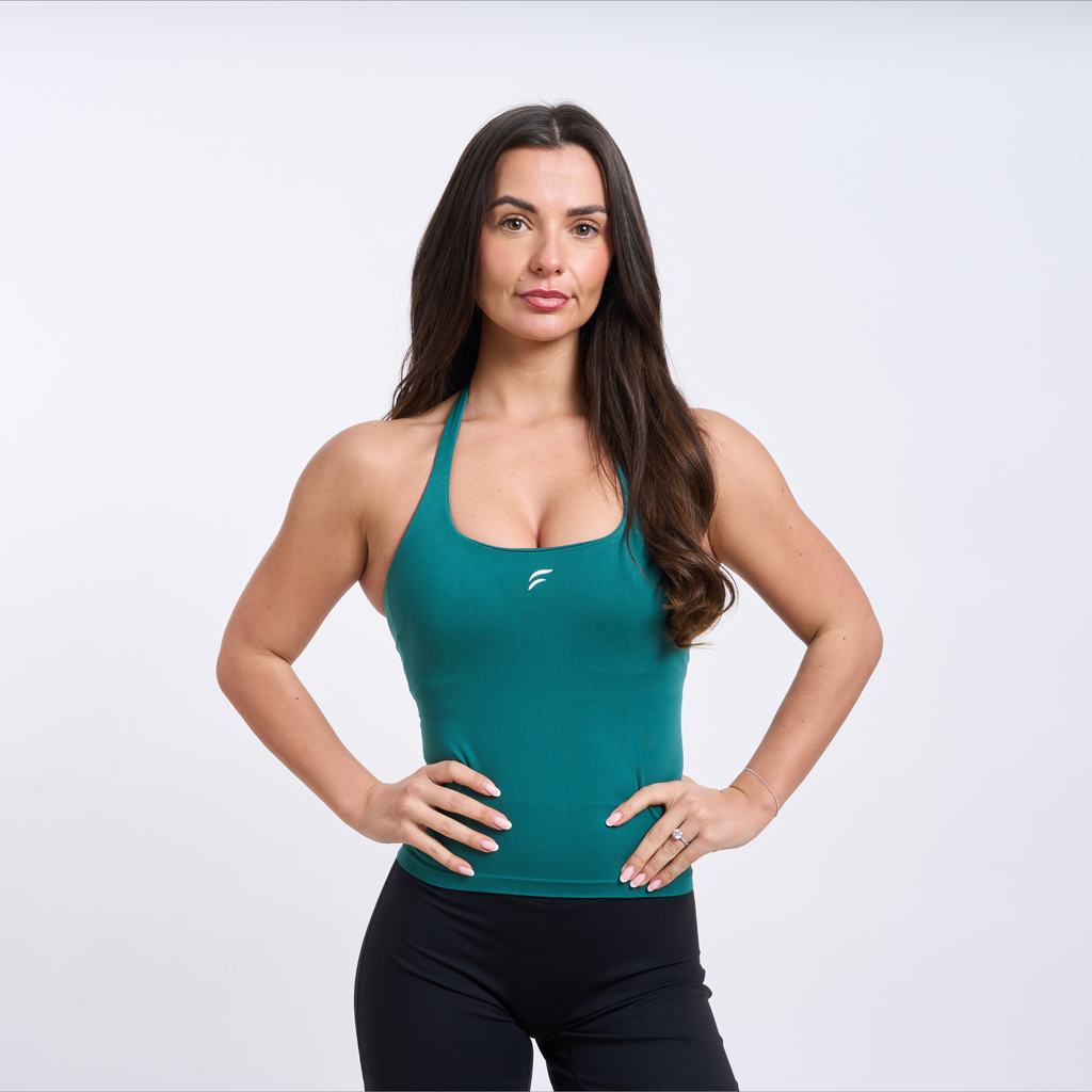 SKNCORE™ Halter Neck Vest with Built in Bra