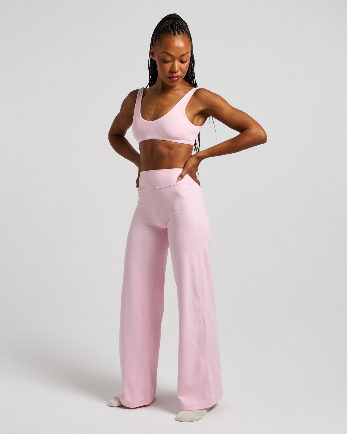 SKNCLOUD™ Curve Bralette with White Logo
