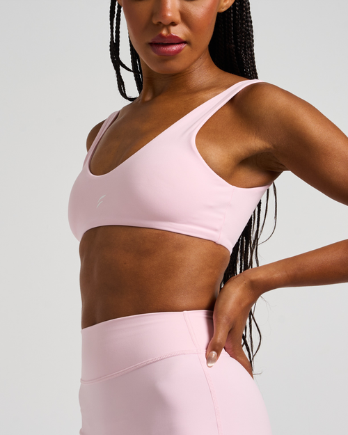 SKNCLOUD™ Curve Bralette with White Logo